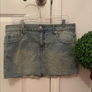 Brand new and cute Denim Mini jean Skirt💙